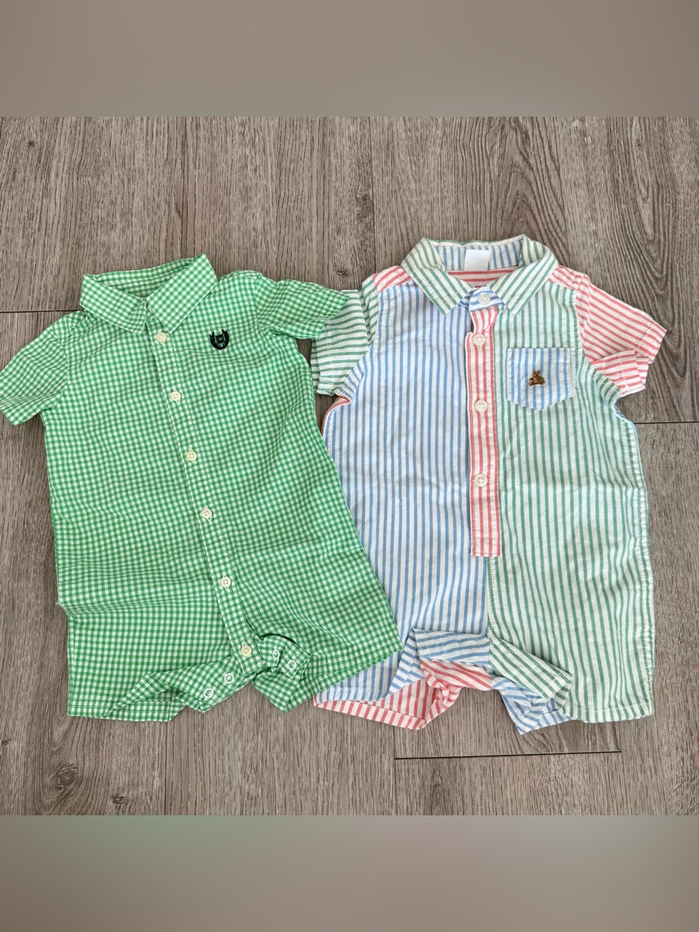 Baby Gap & Chaps boy summer romper 3-6M